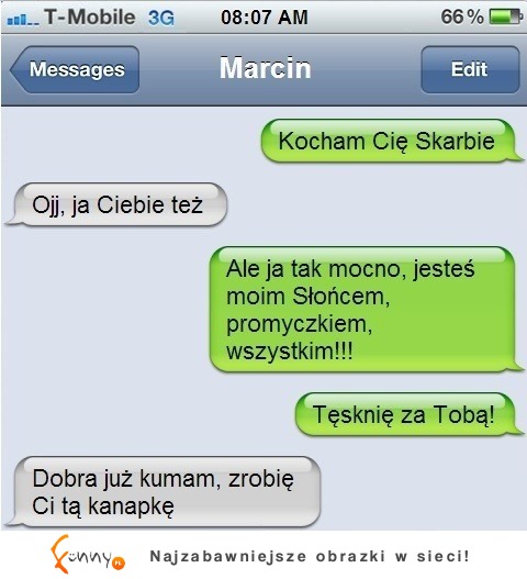 Kocha ją bardzo mocno, ale... Zobacz co zrobi FACET żeby dostać to co chce! :D