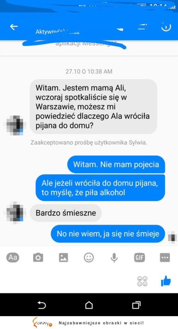 Chłopak miał na to wytłumaczenie! HAHA BEKA