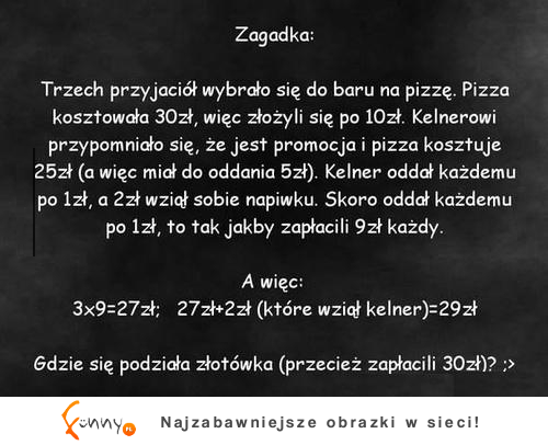 Zagadka na dziś! Kto jest cwany i ją rozwiąże? :D