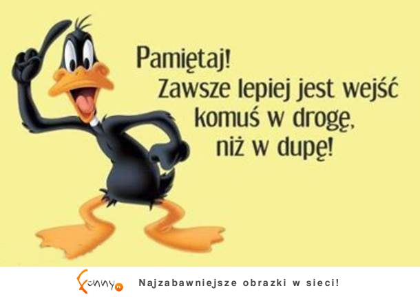 Lepiej wejść w drogę