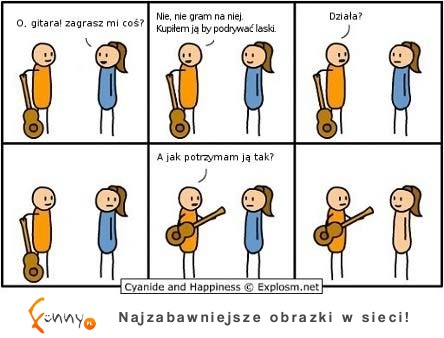 Tak działa gitara :D