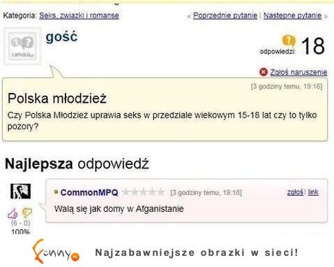 Czy młodzież uprawia seks w wieku 15-18 czy to tylko pozory? :D