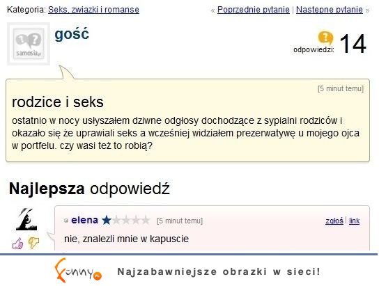 Dziwne odgłosy z sypialni! :)