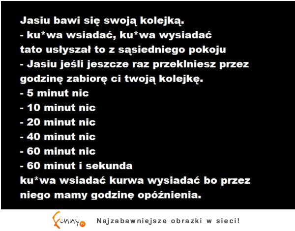 Jasiu bawi się swoja kolejką :)