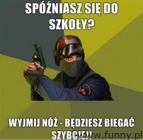 spozniasz sie do szkoly