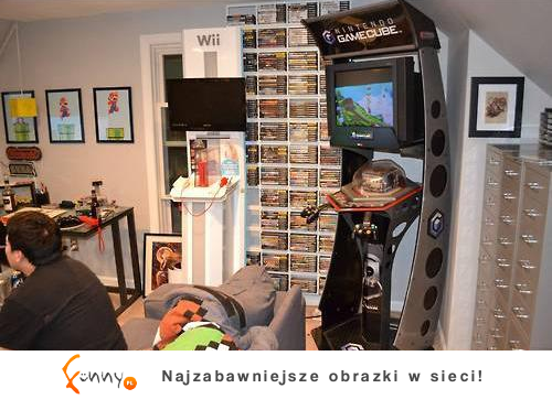 Pokój hardkorowego gracza - miazga! Zobacz galerię! ;)