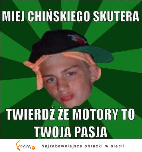 Chiński skuter ;)