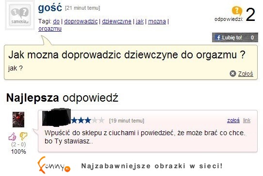 Zadał pytanie "jak doprowadzić dziewczynę do ORGAZMU" - zobacz co mu odpisali, HAHA :D