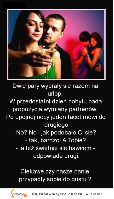 Para musiała się świetnie bawić! HAHA MEGA BEKA! :D