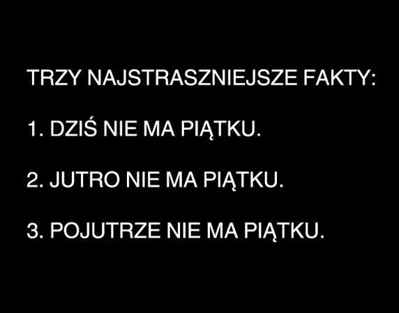 trzy najstarsze fakty