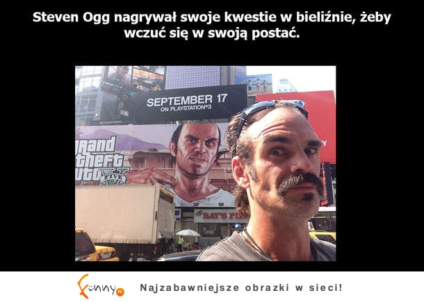 Zobacz 15 ciekawostek z GTA V o których nie miałeś pojęcia! ;-)