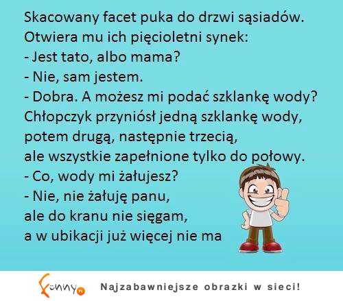Synek był bardzo pomocny XD ZOBACZ co się stało HAHA!