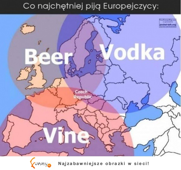 co najchętniej piją europejczycy