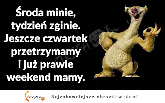 Środa minie