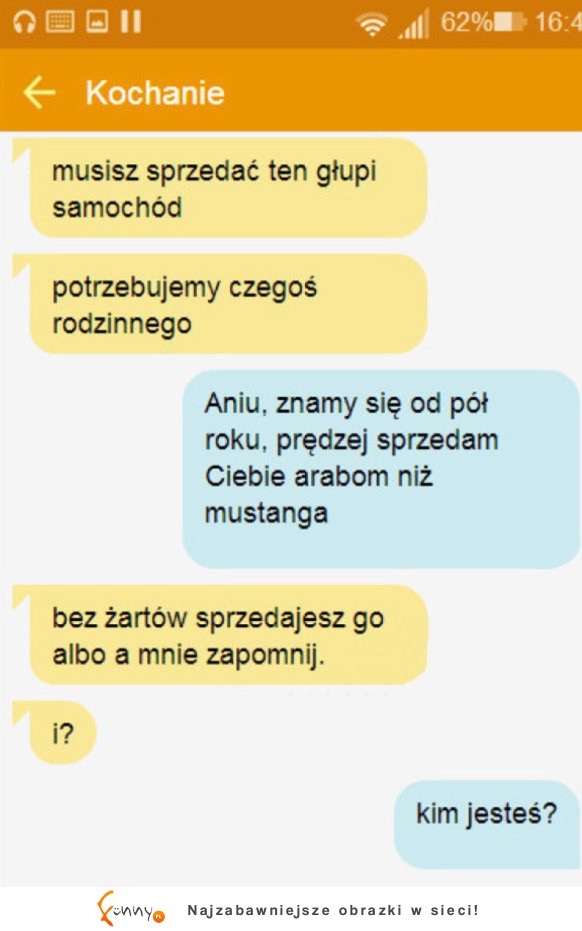 Kobieta nie wiedziała co robi... ;)