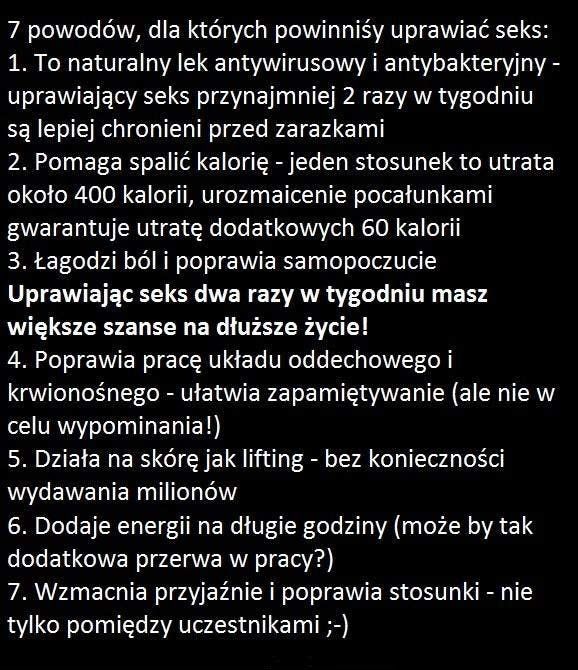 7 powodów