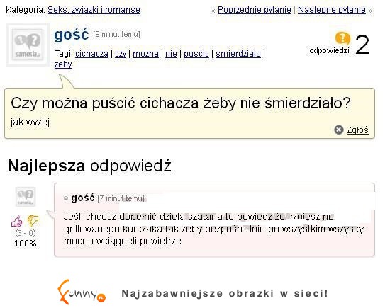 Biedny nie wie czy możne PUŚCIĆ CICHACZA aby nie śmierdziało- haha musisz to zobaczyć! MOCNE