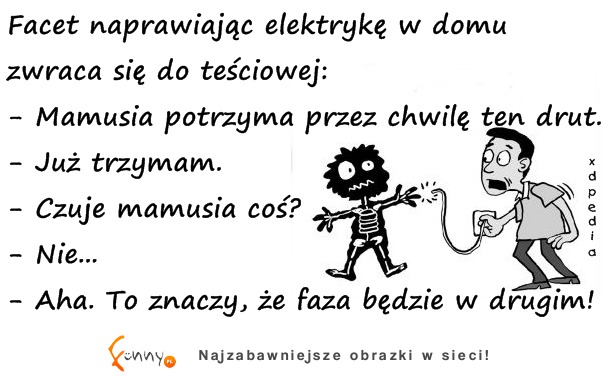 Mamusia potrzyma przez chwilę ten... XD