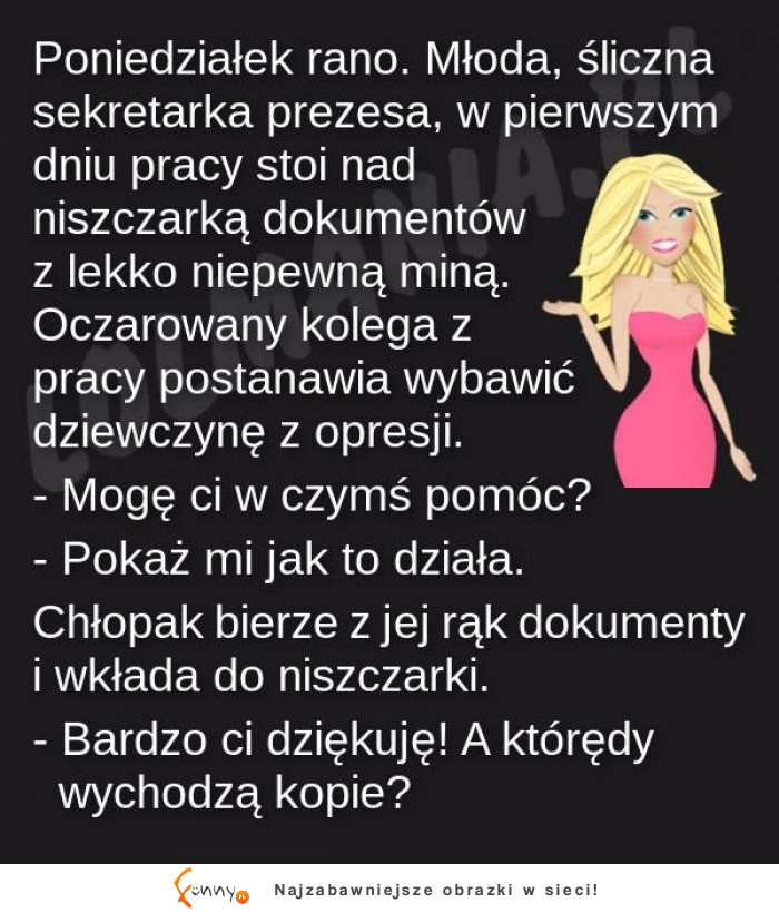 BLONDYNKA jak zwykle namieszała! Biedny chlopak!