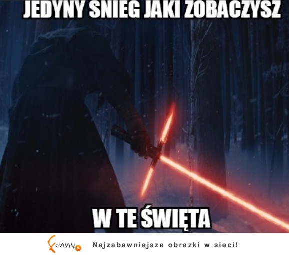 Jedyny śnieg jaki zobaczysz