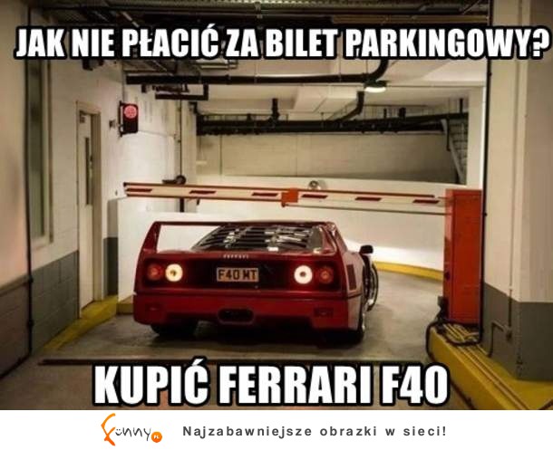 Jak nie płacić za bilet parkingowy