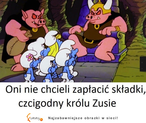 oni nie chcieli zapłacić składki