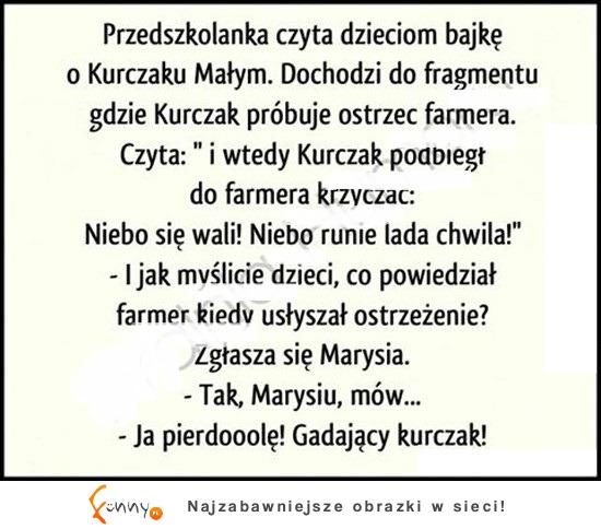 Dzieci jednak zawsze odpowiadają coś mega śmiesznego. Marysia lepsza od Jasia XD