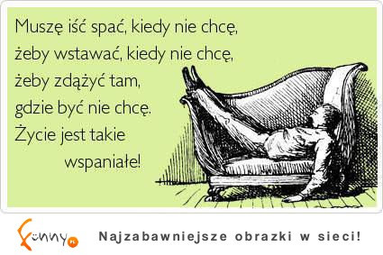 Muszę iść spać