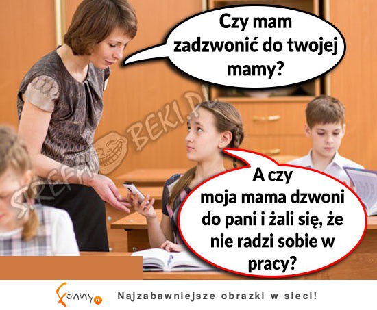 Dziewczynka miała mocna RIPOSTĘ! HAHA beka!