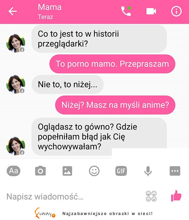 Matka była oburzona! DOBRE!