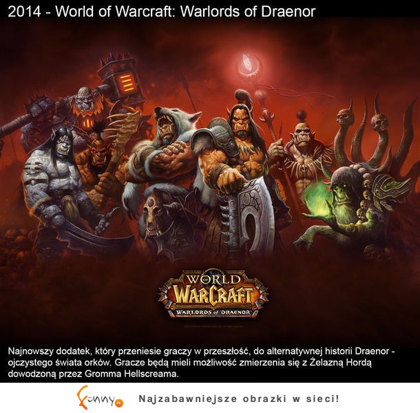 Historia gier ze świata Warcrafta! :)