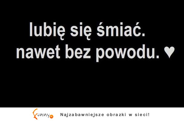 Lubię się śmiać