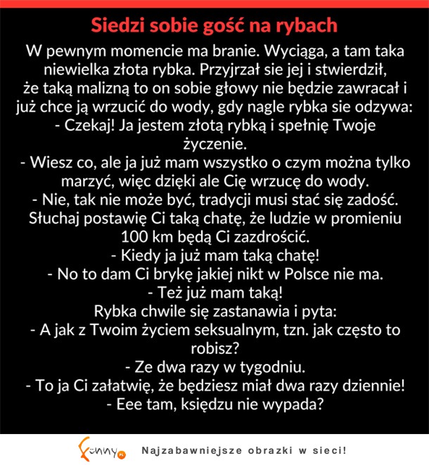 Facet nie miał życzeń. ZOBACZ dlaczego!