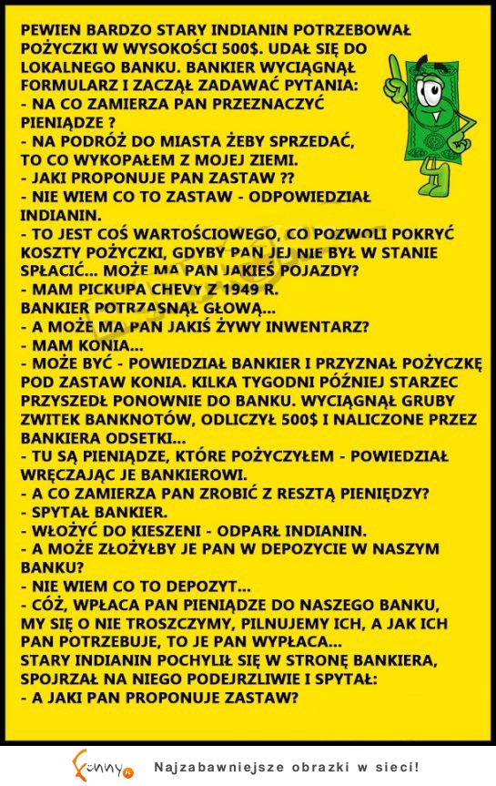 Bardzo stary indianin