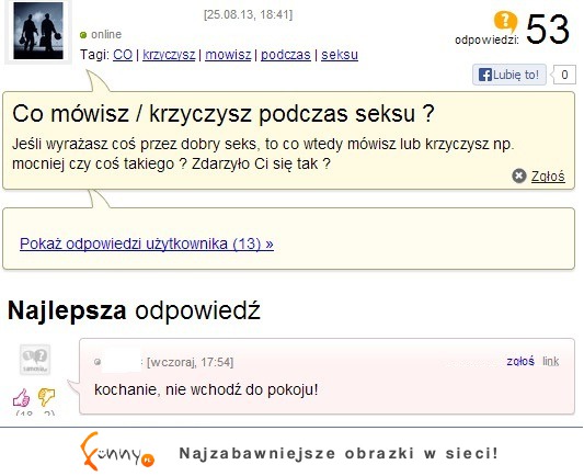 Co mówisz/krzyczysz podczas seksu? :D