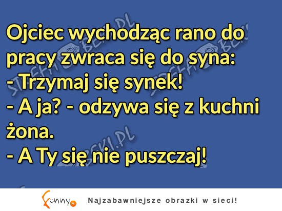 Ojciec żegna się z seynem i z żona! Co on powiedział! PORAŻKA!