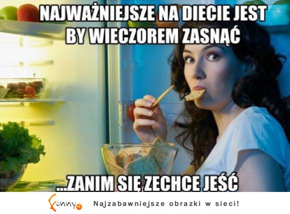 Dieta - najważniejszy jest sen