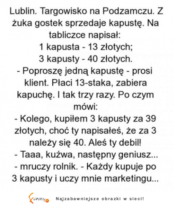 Janusze marketingu :D