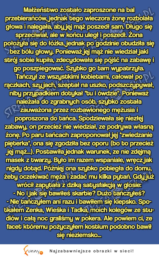 Kobieta była w SZOKU kiedy dowiedziaąl się, że na imprezie...!