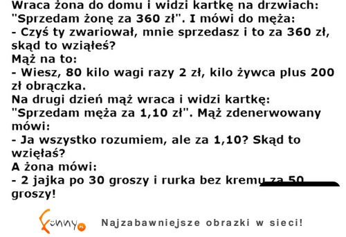 Żona - Mistrzyni ciętej riposty