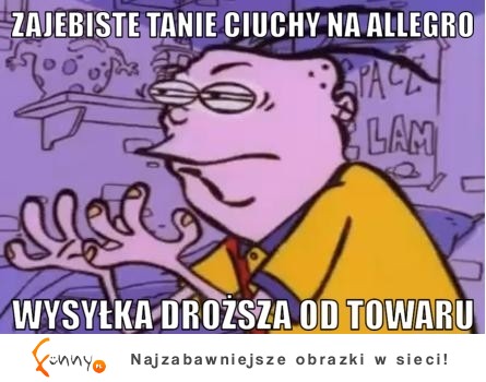 Tanie ciuchy na allegro...