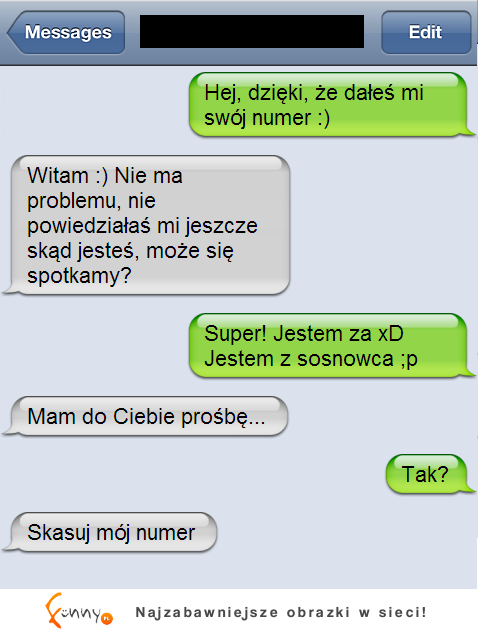 SMS-owe WPADKI, czyli najlepsze teksty z życia wzięte! HIT ;D