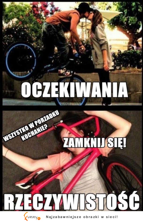 Rowerowy buziaczek