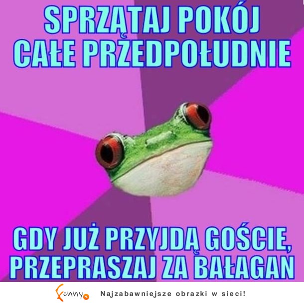 Sprzątaj pokój