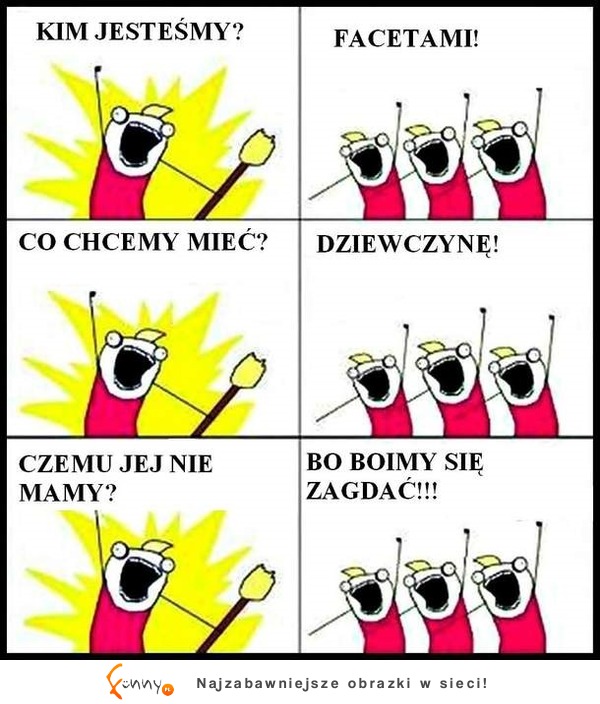 Czego chcą faceci?