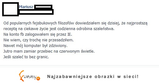 Chciał zmienić swoje życie! Więc szalał przez cały dzień! Zobacz co takiego robił!