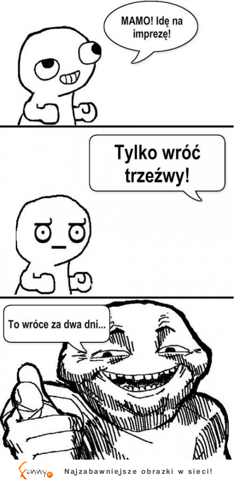 Mamo! Idę na imprezę :)