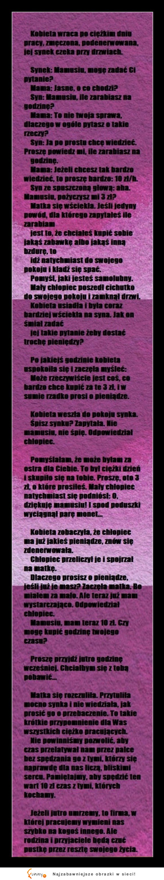 Synek i jego zmęczona MAMUSIA!