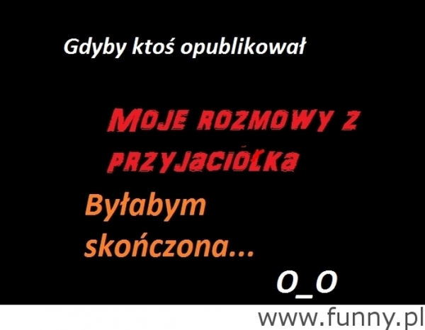 rozmowy z przyjaciolka