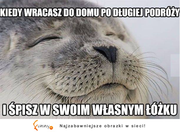 Kiedy wracasz do domu po długiej podróży